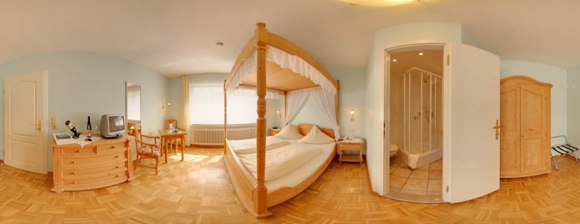 Komfort-Dopplezimmer im Hotel Villa Tummelchen