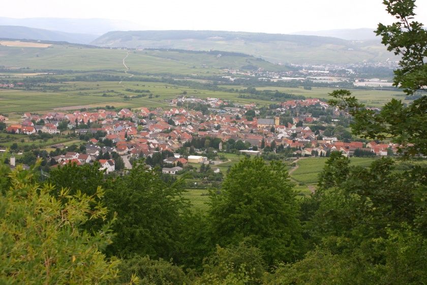 Blick vom Jakobsberg aus