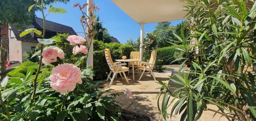 Ferienwohnung Am Heideberg mit sonniger Terrasse